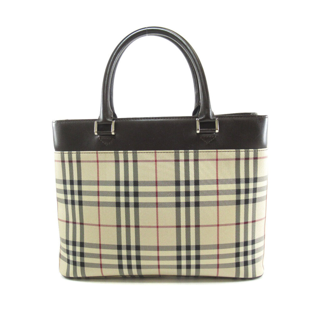 Burberry Nova Check Tote Bag Canvas - Picture 2 of 11